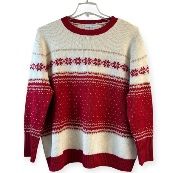 Baltic Born wool blend Griffin Fair Isle sweater - Picture 4 of 7